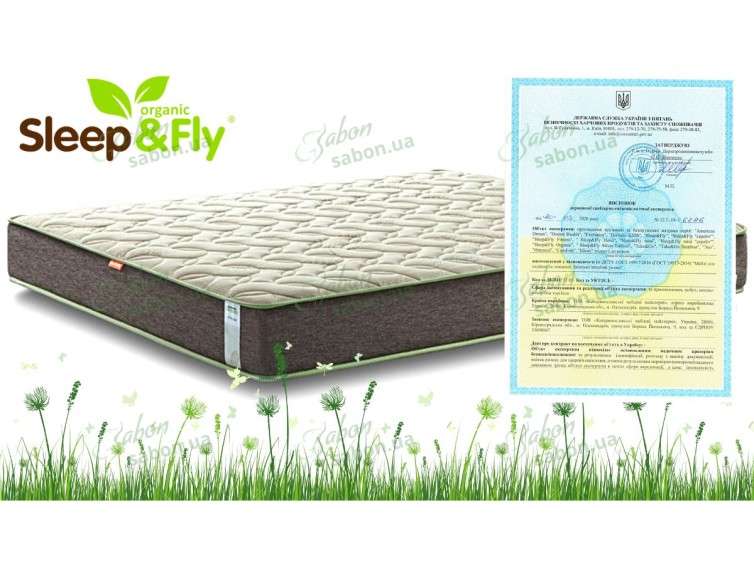 Ортопедический матрас Sleep&Fly Organic Omega 2 