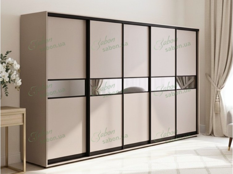 Шафа-купе Стандарт 5.4 п'ятидверна H-220 6 