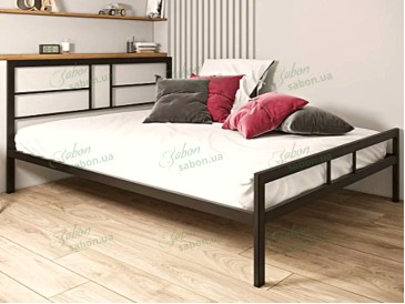 Металлическая кровать Дабл