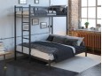 Металеве двоярусне ліжко Фулхем 3
