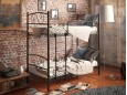 Металлическая двухъярусная кровать Виола