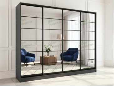 Шафа-купе Стандарт 7.1 чотиридверна H-210 2