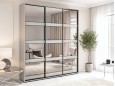 Шафа-купе Комбі 26 тридверна H-240
