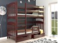 Деревянная двухъярусная кровать-трансформер Мелиса-ольха 110