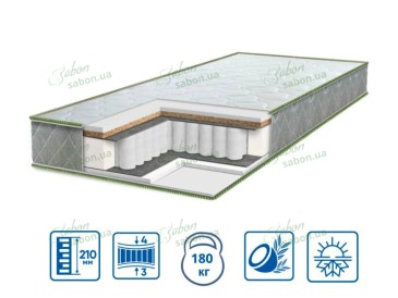 Ортопедичний матрац PULSON grand cocos