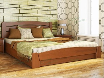 Ліжко Вега з підйомним механізмом із натурального дерева