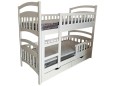 Деревянная двухъярусная кровать-трансформер Капитошка