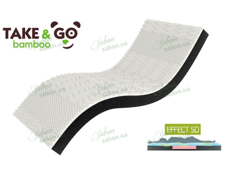 Матрас ортопедический Take&Go bamboo NeoWhite 3 