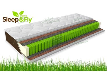 Ортопедичний матрац Sleep&Fly Organic Verso