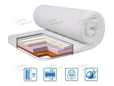 Ортопедичний міні-матрац COCOS-LATEX