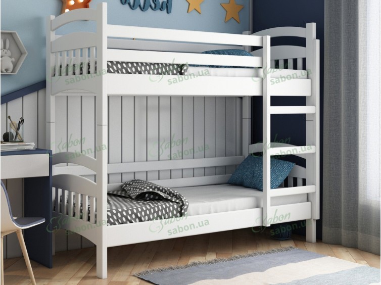 Деревянная двухъярусная кровать-трансформер Лакки сосна 5 