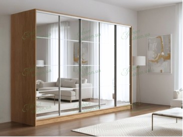 Шафа-купе Стандарт 7.1 п'ятидверна H-240