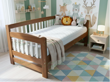 Детская кровать Амели из натурального дерева