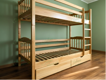 Деревянная двухъярусная кровать-трансформер Бай-Бай 2