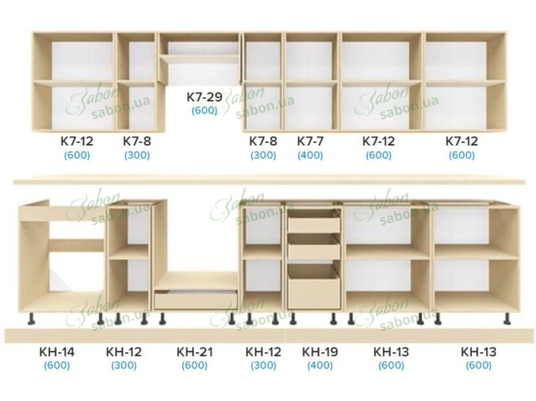 Кухня Фиоре 3.4m 2 