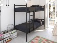 Металлическая двухъярусная кровать Лидс