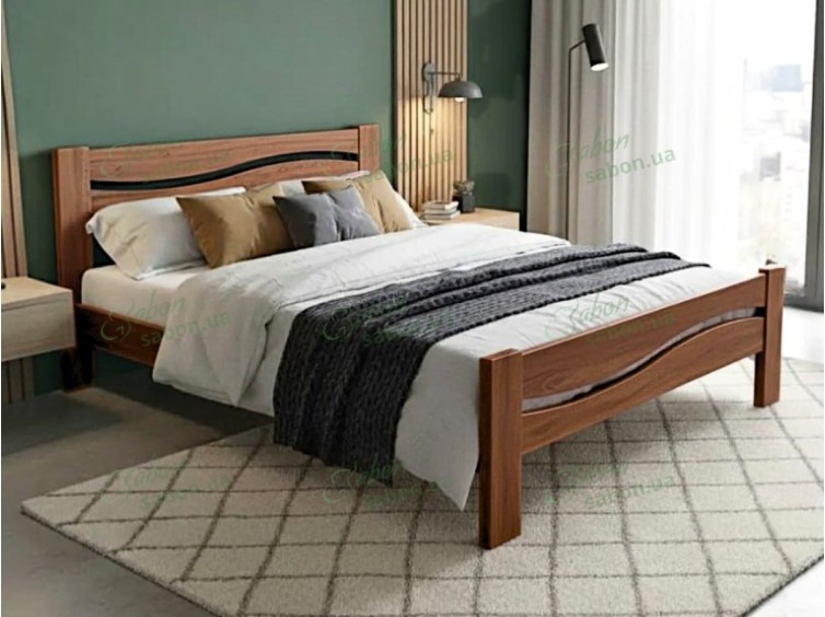 Деревянная кровать Волна-2+ 3 