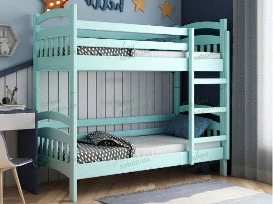 Деревянная двухъярусная кровать-трансформер Лакки сосна 2