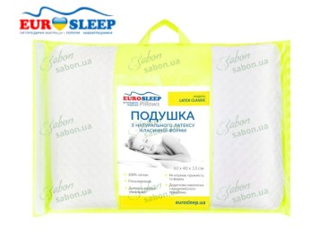 Подушка ортопедическая LATEX CLASSIC