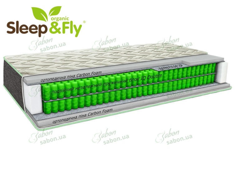 Ортопедический матрас Sleep&Fly Organic Delta 1