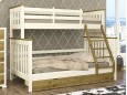 Деревянная двухъярусная кровать-трансформер Скандинавия