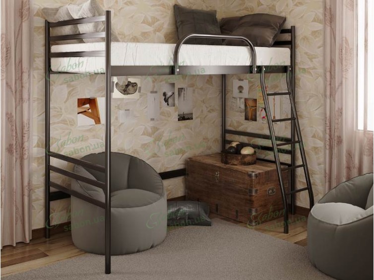 Металлическая двухъярусная кровать-чердак Флай Дуо Чердак 4 