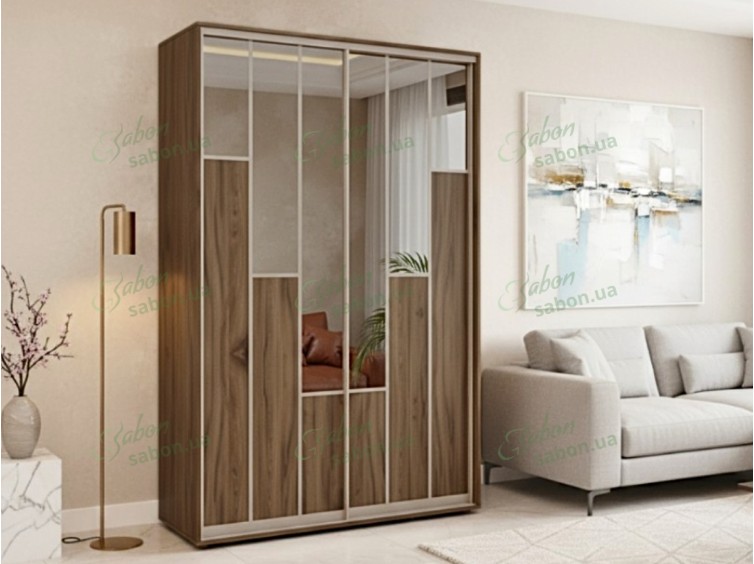 Шафа-купе Стандарт 27-28 дводверна H-210 2 