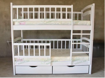 Деревянная двухъярусная кровать-трансформер Карина Дуэт 2