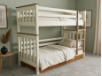 Деревянная двухъярусная кровать-трансформер Скандинавия мини