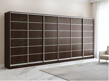 Шафа-купе Стандарт 4.1 шестидверна H-240