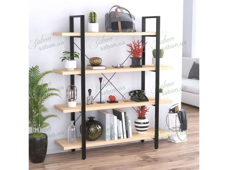 Сучасний стелаж Сінгл 4-1350 1