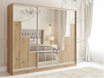 Шафа-купе Комбі 27-29-28 тридверна H-220