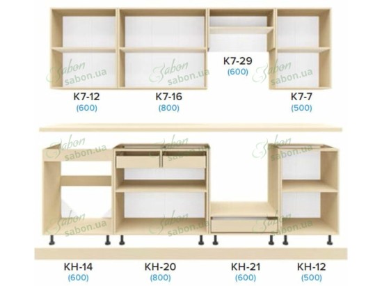 Кухня Фиоре 2.5m 2
