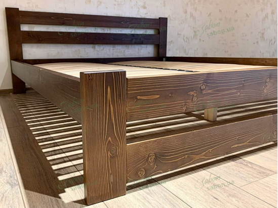 Деревянная кровать Модерн ДУБ 5 