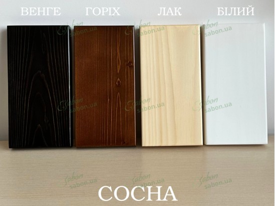 Деревянная кровать Модерн СОСНА с мягким изголовьем пуговицы 2