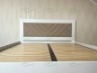 Дерев'яне ліжко Модерн БУК з м'яким узголів'ям лінії 19