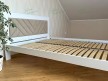 Деревянная кровать Модерн ДУБ с мягким изголовьем линии 112