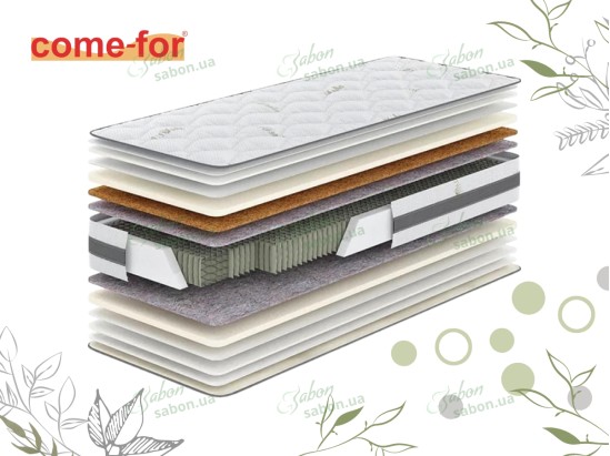 Ортопедичний матрац Aloe Vera Флора 1