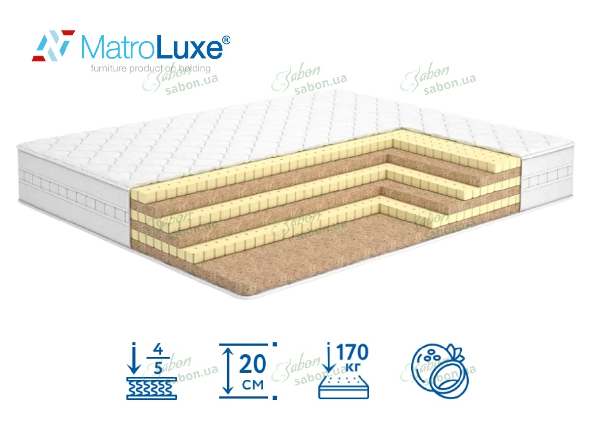 Ортопедический матрас Caochu Twin/Каучу Твин