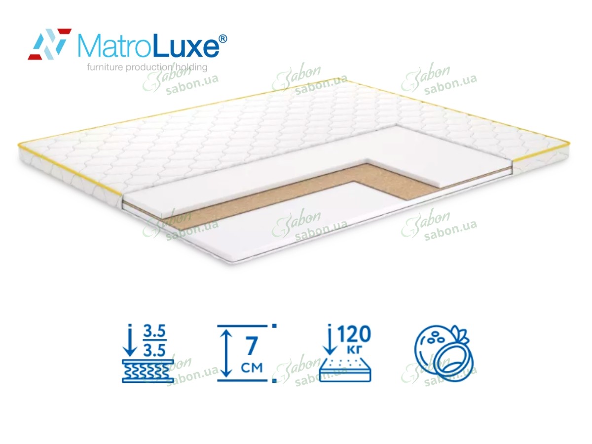 Ортопедичний міні-матрац Aura Kokos/Аура Кокос