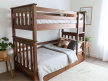Дерев'яне двоярусне ліжко-трансформер Скандинавія міні 17