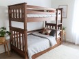 Дерев'яне двоярусне ліжко-будинок Лука 17
