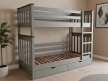 Дерев'яне двоярусне ліжко-трансформер Скандинавія міні 12