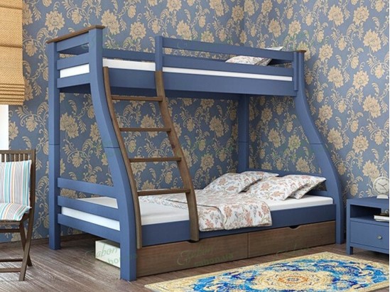 Дерев'яне двоярусне ліжко Аляска 2 