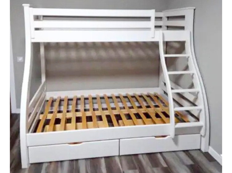 Дерев'яне двоярусне ліжко Аляска 13 