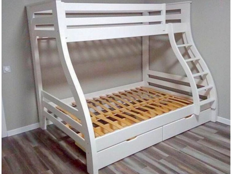 Деревянная двухъярусная кровать Аляска 14 