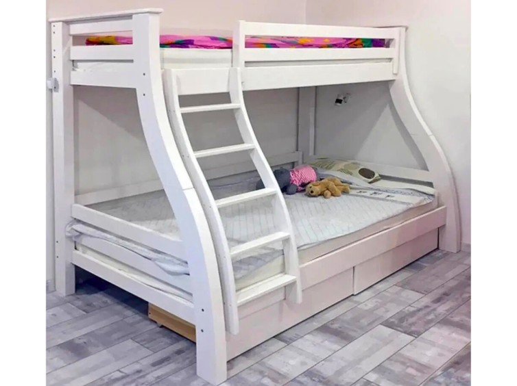 Деревянная двухъярусная кровать Аляска 16 