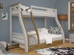 Дерев'яне двоярусне ліжко Аляска