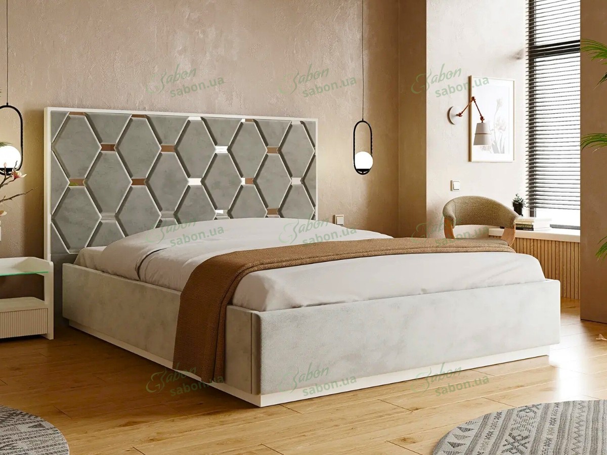 Мягкая кровать Оливия