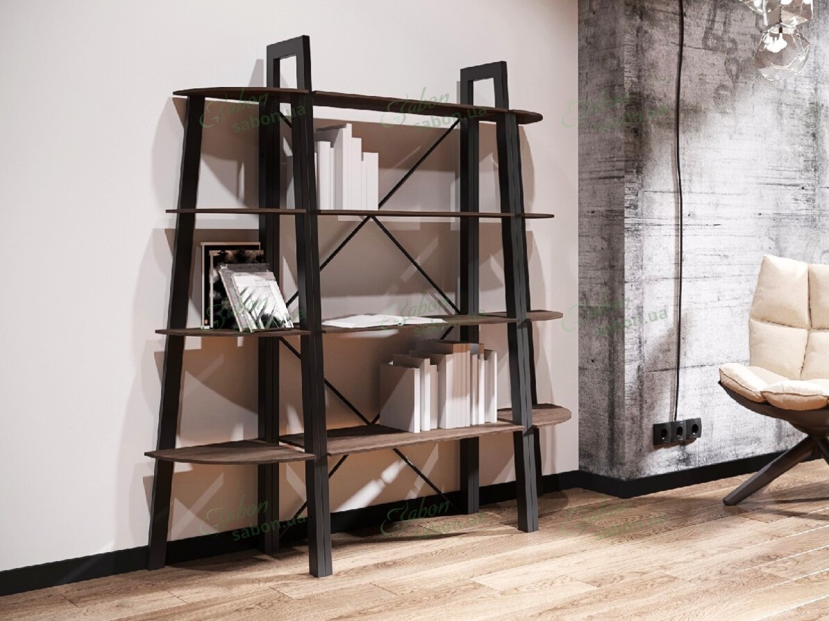 Сучасний стелаж Призма 4 комплект